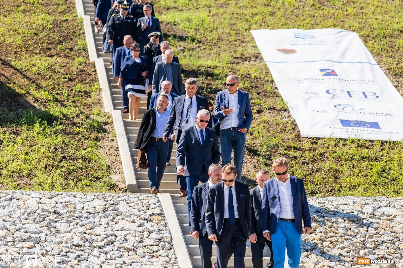 Zdjęcie w galerii na portalu naszwodzislaw.com: Zbiornik Racibórz oficjalnie otwarty. Nie ostatni raz! [FOTO i WIDEO] wiadomości z regionu