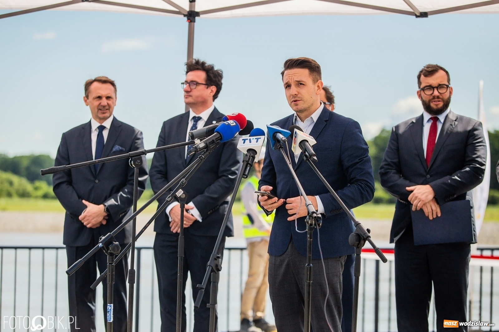 Zdjęcie w galerii na portalu naszwodzislaw.com: Zbiornik Racibórz oficjalnie otwarty. Nie ostatni raz! [FOTO i WIDEO] wiadomości z regionu