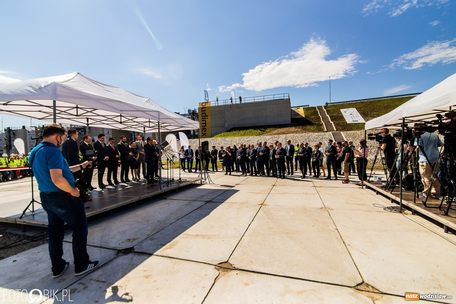 Zdjęcie w galerii na portalu naszwodzislaw.com: Zbiornik Racibórz oficjalnie otwarty. Nie ostatni raz! [FOTO i WIDEO] wiadomości z regionu