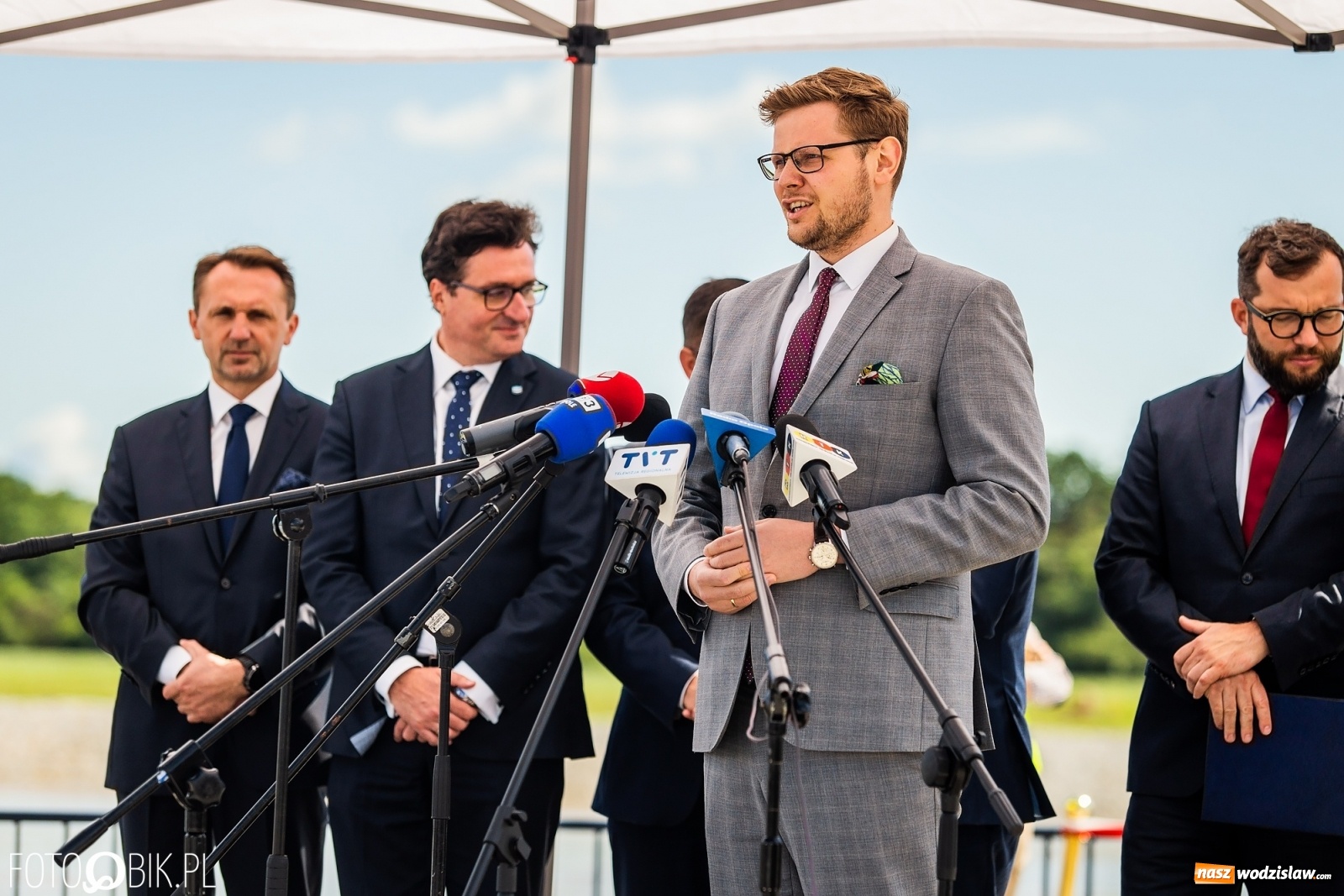 Zdjęcie w galerii na portalu naszwodzislaw.com: Zbiornik Racibórz oficjalnie otwarty. Nie ostatni raz! [FOTO i WIDEO] wiadomości z regionu