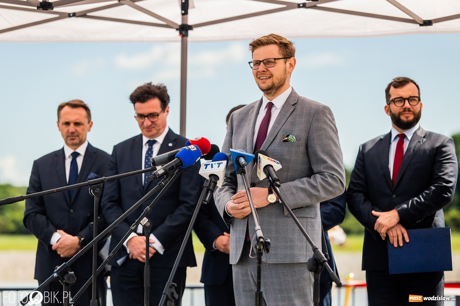 Zdjęcie w galerii na portalu naszwodzislaw.com: Zbiornik Racibórz oficjalnie otwarty. Nie ostatni raz! [FOTO i WIDEO] wiadomości z regionu