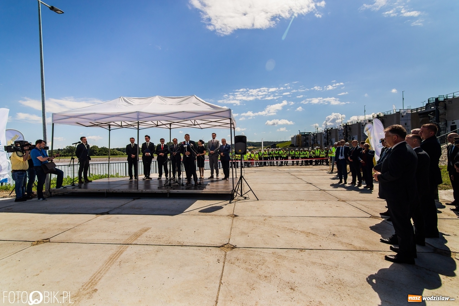 Zdjęcie w galerii na portalu naszwodzislaw.com: Zbiornik Racibórz oficjalnie otwarty. Nie ostatni raz! [FOTO i WIDEO] wiadomości z regionu