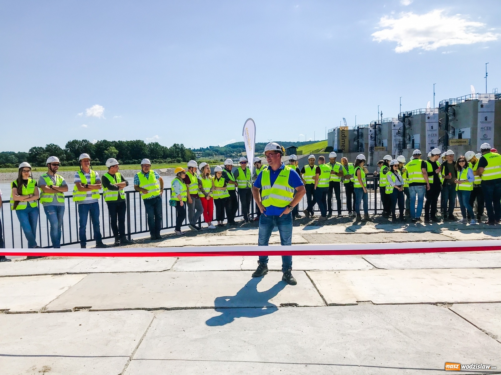 Zdjęcie w galerii na portalu naszwodzislaw.com: Nie odpuścili! Ekipa Budimexu stoi za sukcesem przy budowie zbiornika Racibórz wiadomości z regionu