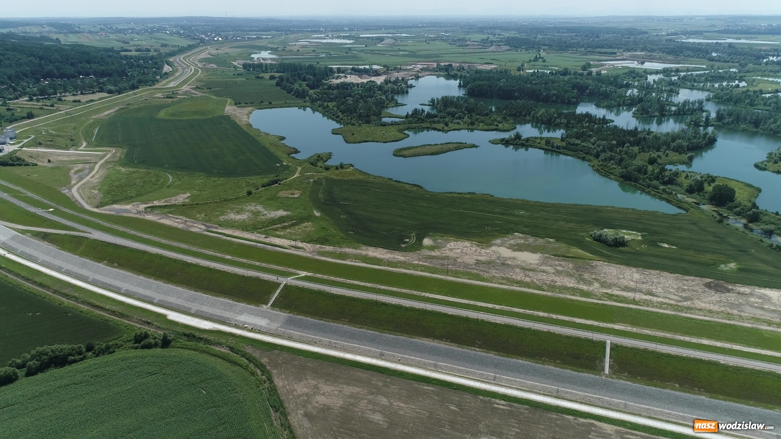 Zdjęcie w galerii na portalu naszwodzislaw.com: Mało znane fakty dotyczące zbiornika Racibórz [FOTO i WIDEO z lotu ptaka] wiadomości z regionu