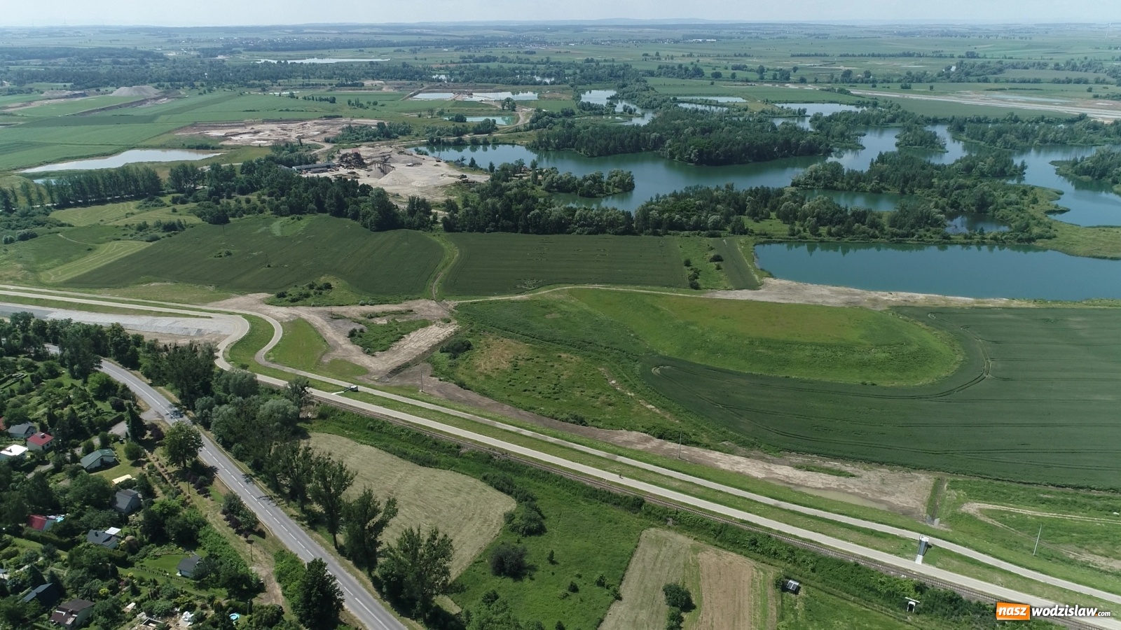 Zdjęcie w galerii na portalu naszwodzislaw.com: Mało znane fakty dotyczące zbiornika Racibórz [FOTO i WIDEO z lotu ptaka] wiadomości z regionu