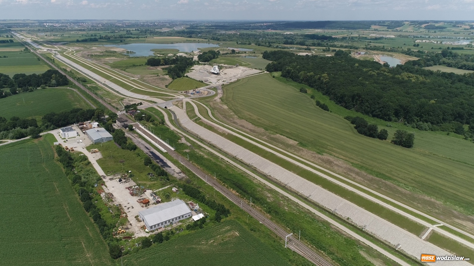 Zdjęcie w galerii na portalu naszwodzislaw.com: Mało znane fakty dotyczące zbiornika Racibórz [FOTO i WIDEO z lotu ptaka] wiadomości z regionu