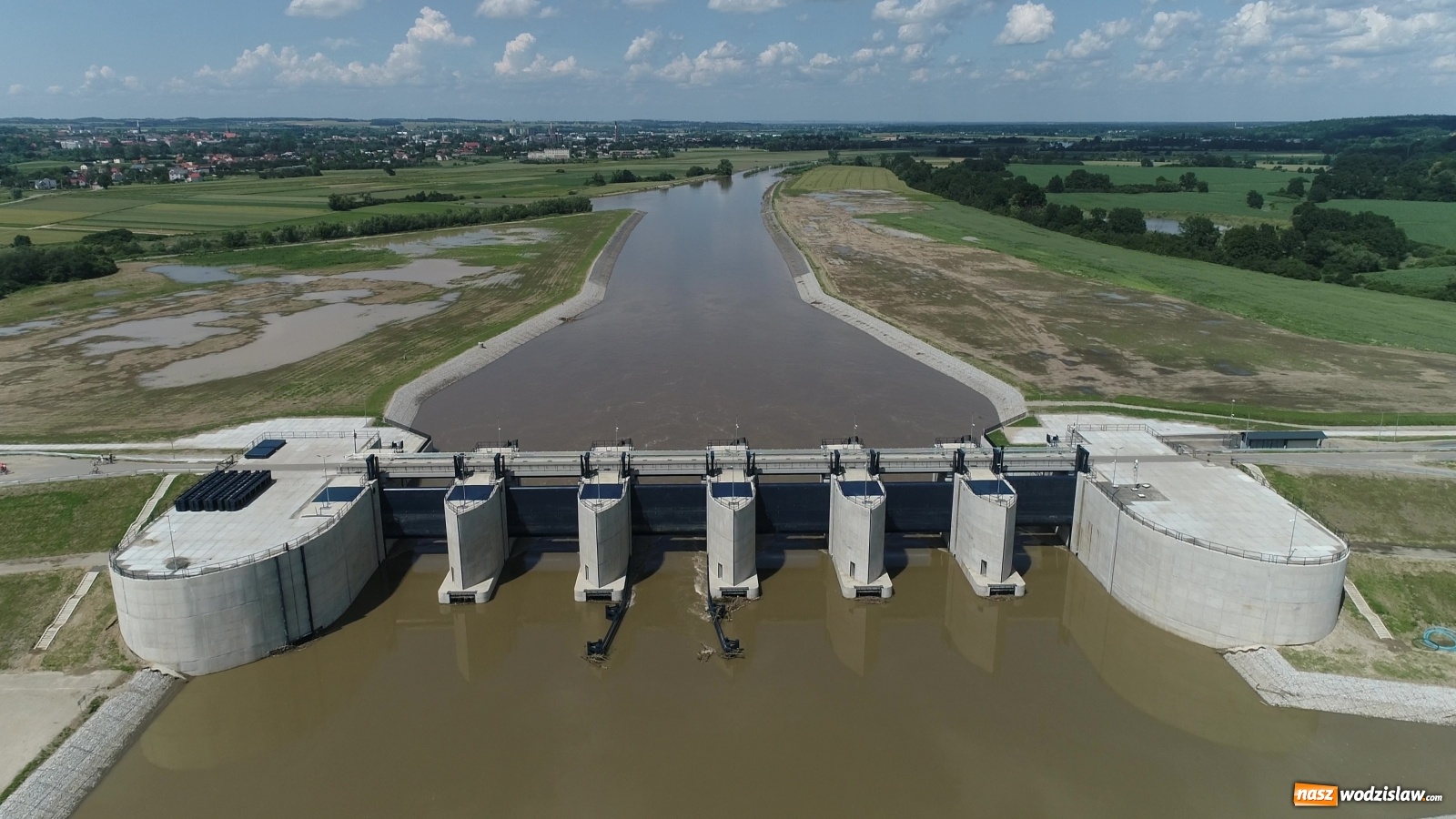 Zdjęcie w galerii na portalu naszwodzislaw.com: Mało znane fakty dotyczące zbiornika Racibórz [FOTO i WIDEO z lotu ptaka] wiadomości z regionu