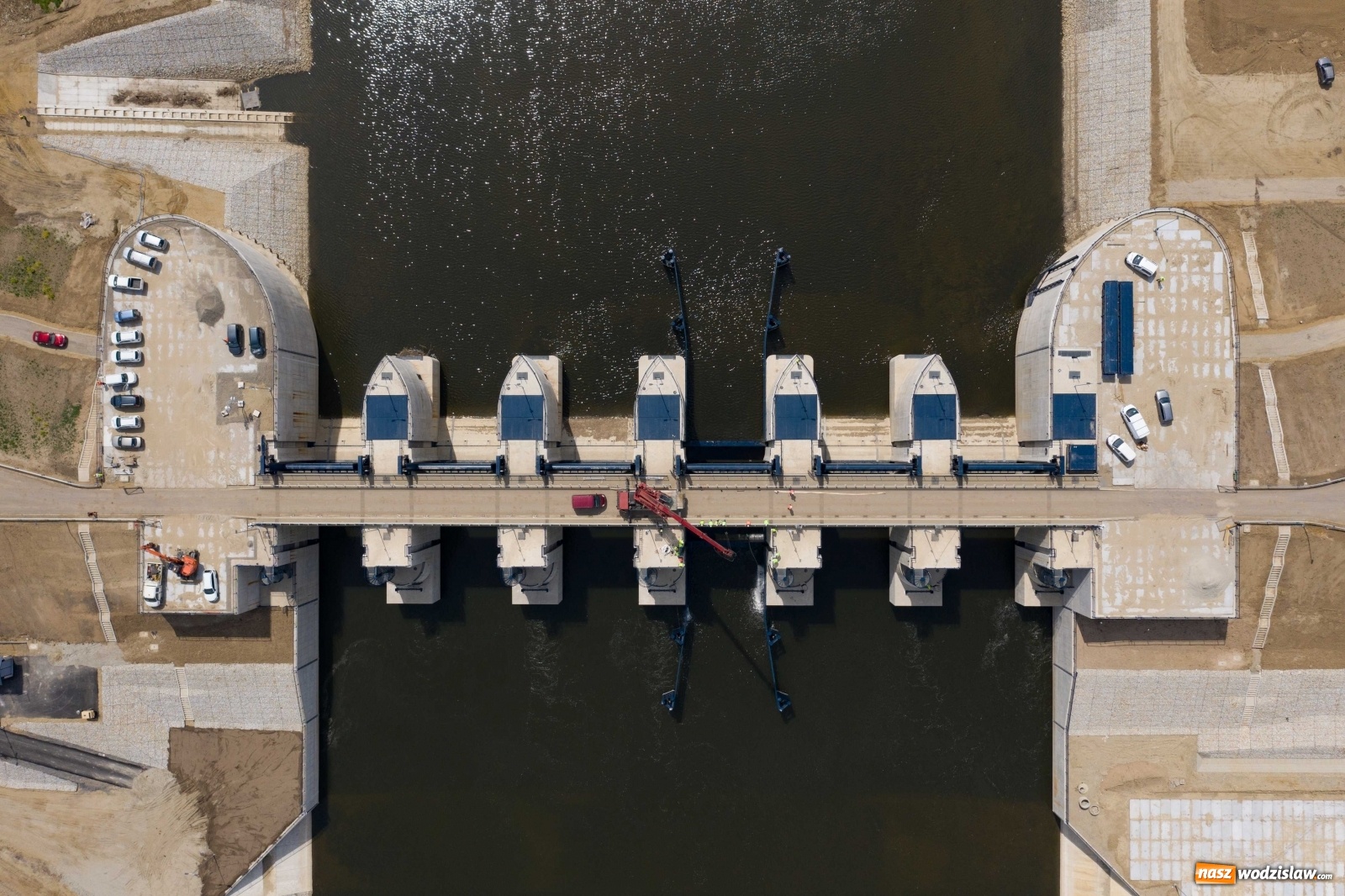 Zdjęcie w galerii na portalu naszwodzislaw.com: Mało znane fakty dotyczące zbiornika Racibórz [FOTO i WIDEO z lotu ptaka] wiadomości z regionu