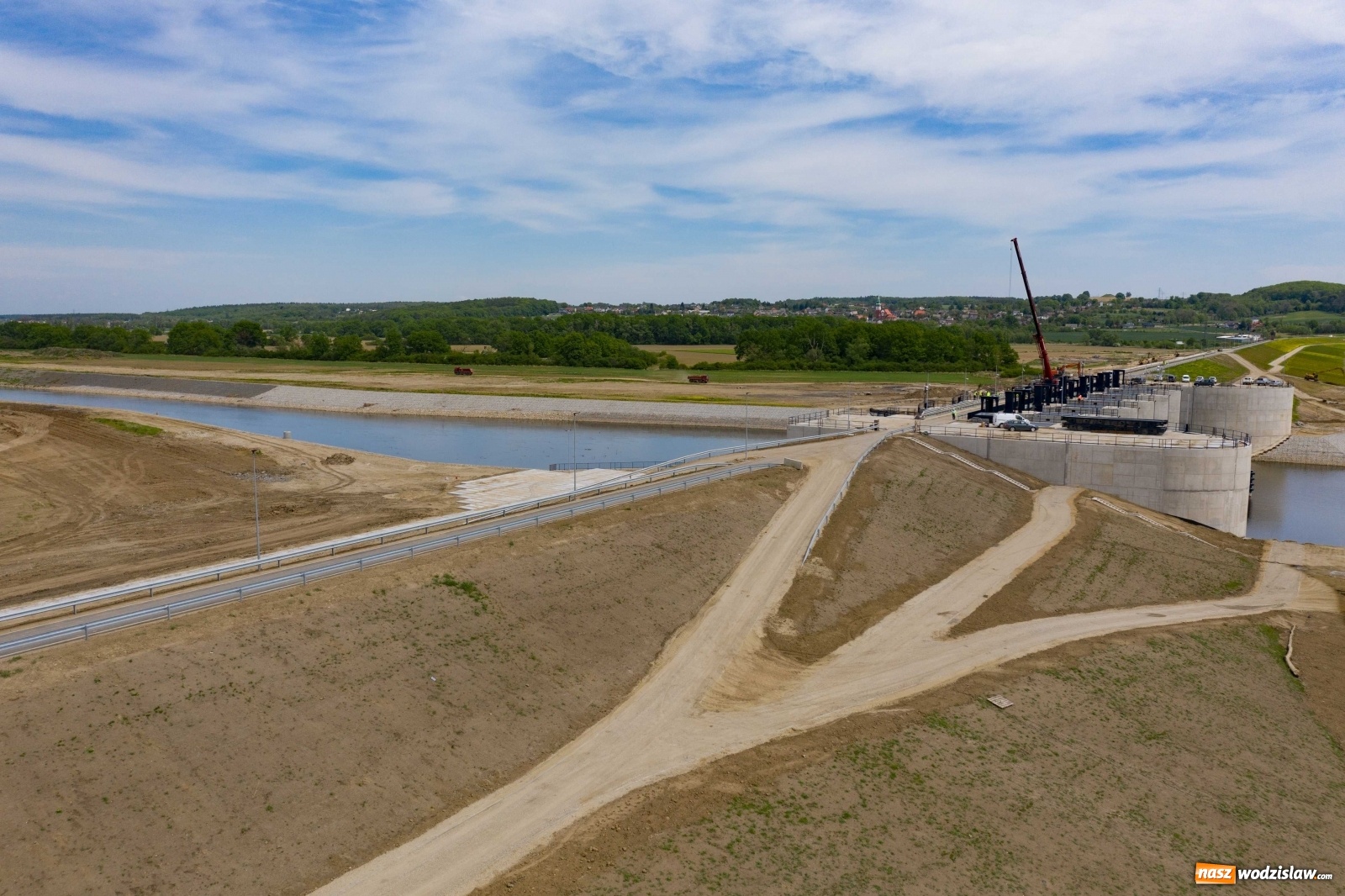 Zdjęcie w galerii na portalu naszwodzislaw.com: Mało znane fakty dotyczące zbiornika Racibórz [FOTO i WIDEO z lotu ptaka] wiadomości z regionu