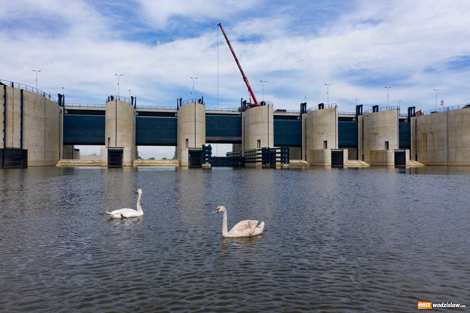 Zdjęcie w galerii na portalu naszwodzislaw.com: Mało znane fakty dotyczące zbiornika Racibórz [FOTO i WIDEO z lotu ptaka] wiadomości z regionu