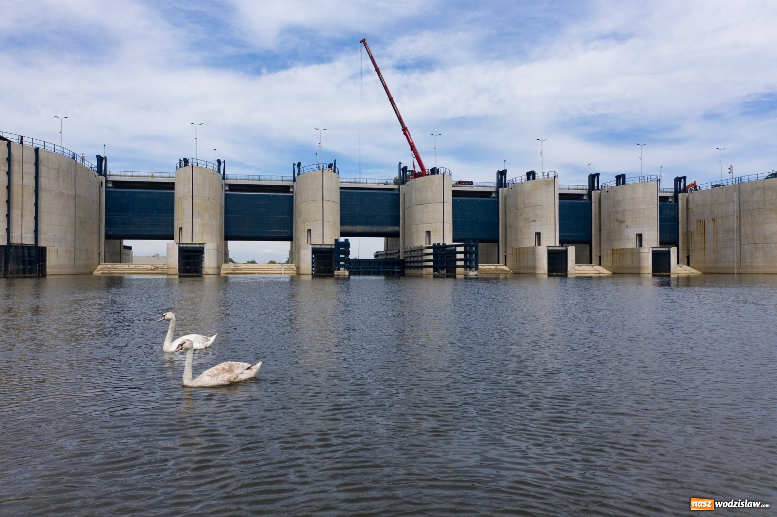 Zdjęcie w galerii na portalu naszwodzislaw.com: Mało znane fakty dotyczące zbiornika Racibórz [FOTO i WIDEO z lotu ptaka] wiadomości z regionu