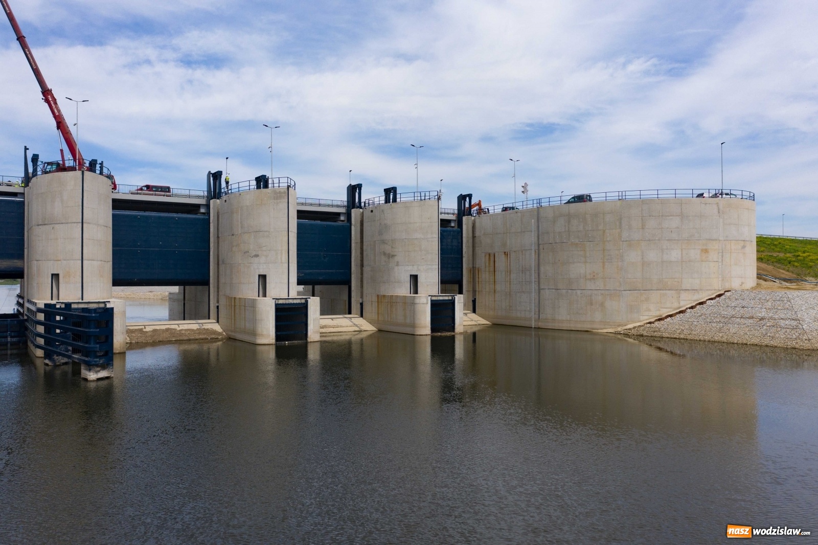 Zdjęcie w galerii na portalu naszwodzislaw.com: Mało znane fakty dotyczące zbiornika Racibórz [FOTO i WIDEO z lotu ptaka] wiadomości z regionu