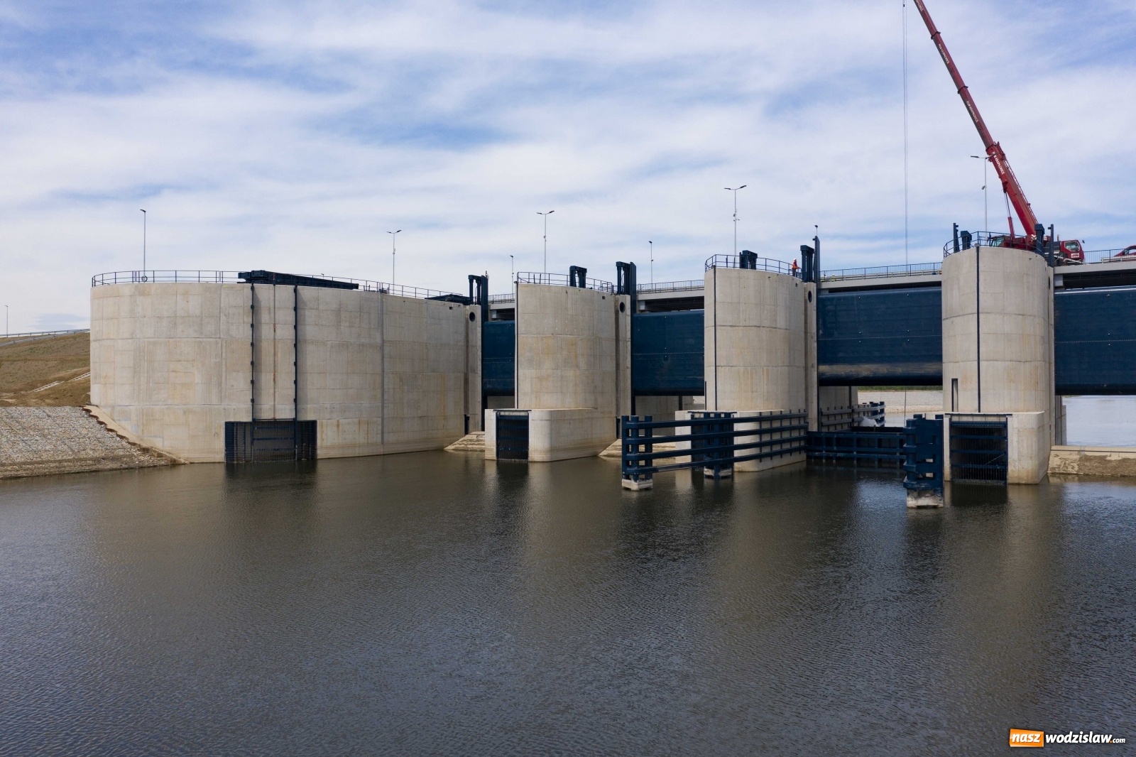 Zdjęcie w galerii na portalu naszwodzislaw.com: Mało znane fakty dotyczące zbiornika Racibórz [FOTO i WIDEO z lotu ptaka] wiadomości z regionu