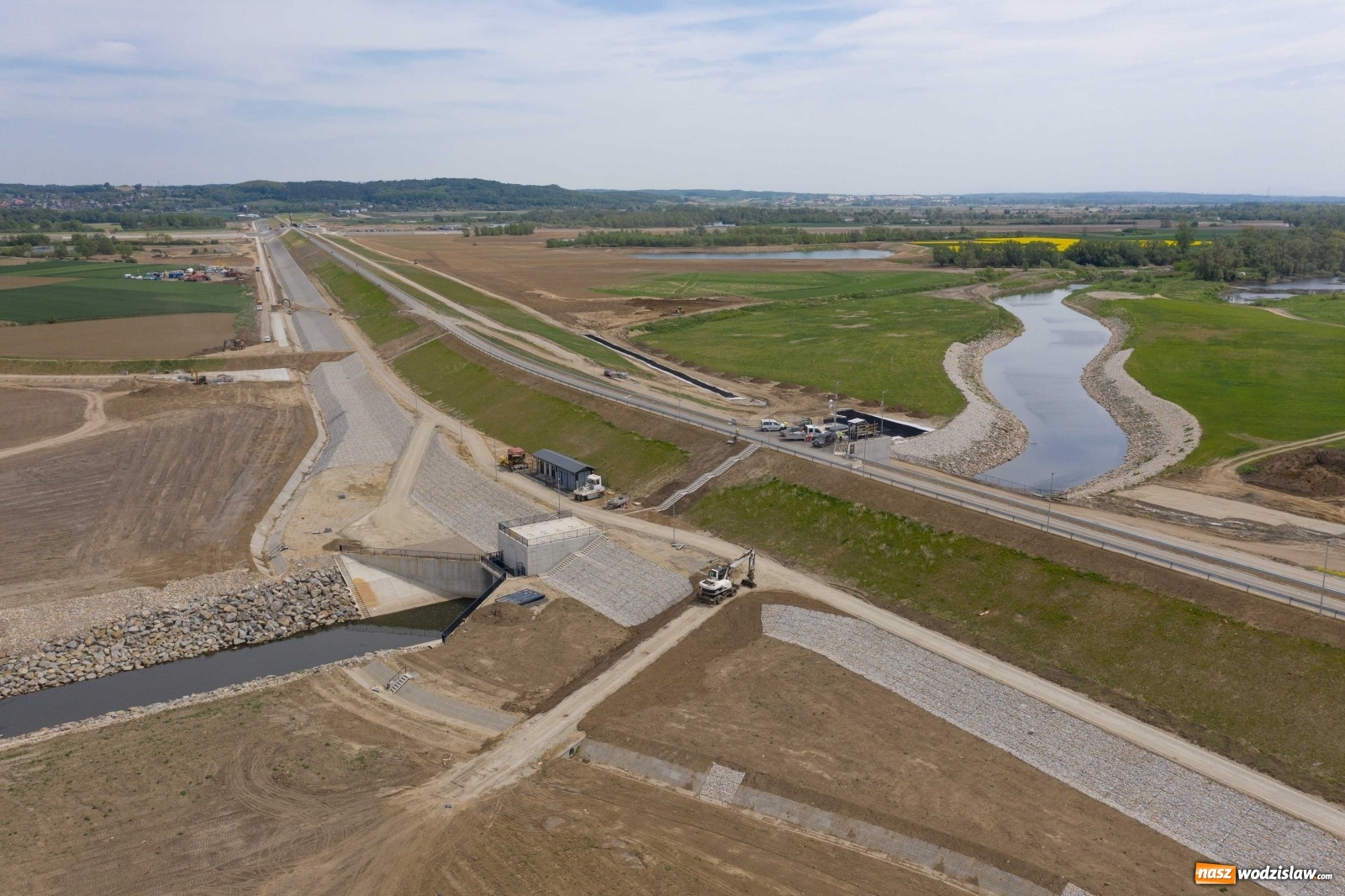Zdjęcie w galerii na portalu naszwodzislaw.com: Mało znane fakty dotyczące zbiornika Racibórz [FOTO i WIDEO z lotu ptaka] wiadomości z regionu