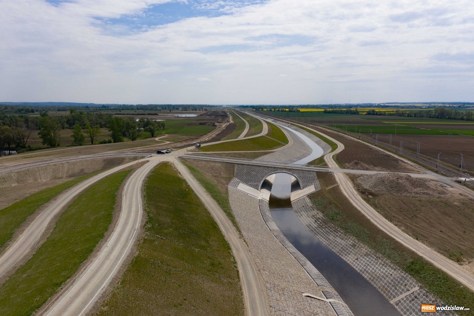 Zdjęcie w galerii na portalu naszwodzislaw.com: Mało znane fakty dotyczące zbiornika Racibórz [FOTO i WIDEO z lotu ptaka] wiadomości z regionu