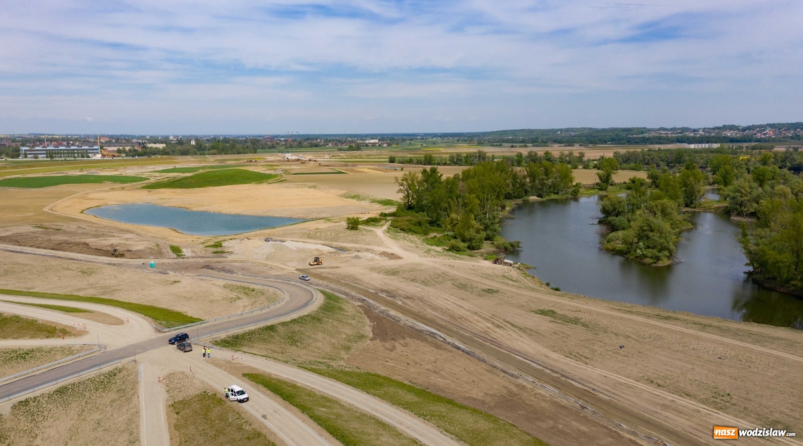 Zdjęcie w galerii na portalu naszwodzislaw.com: Mało znane fakty dotyczące zbiornika Racibórz [FOTO i WIDEO z lotu ptaka] wiadomości z regionu