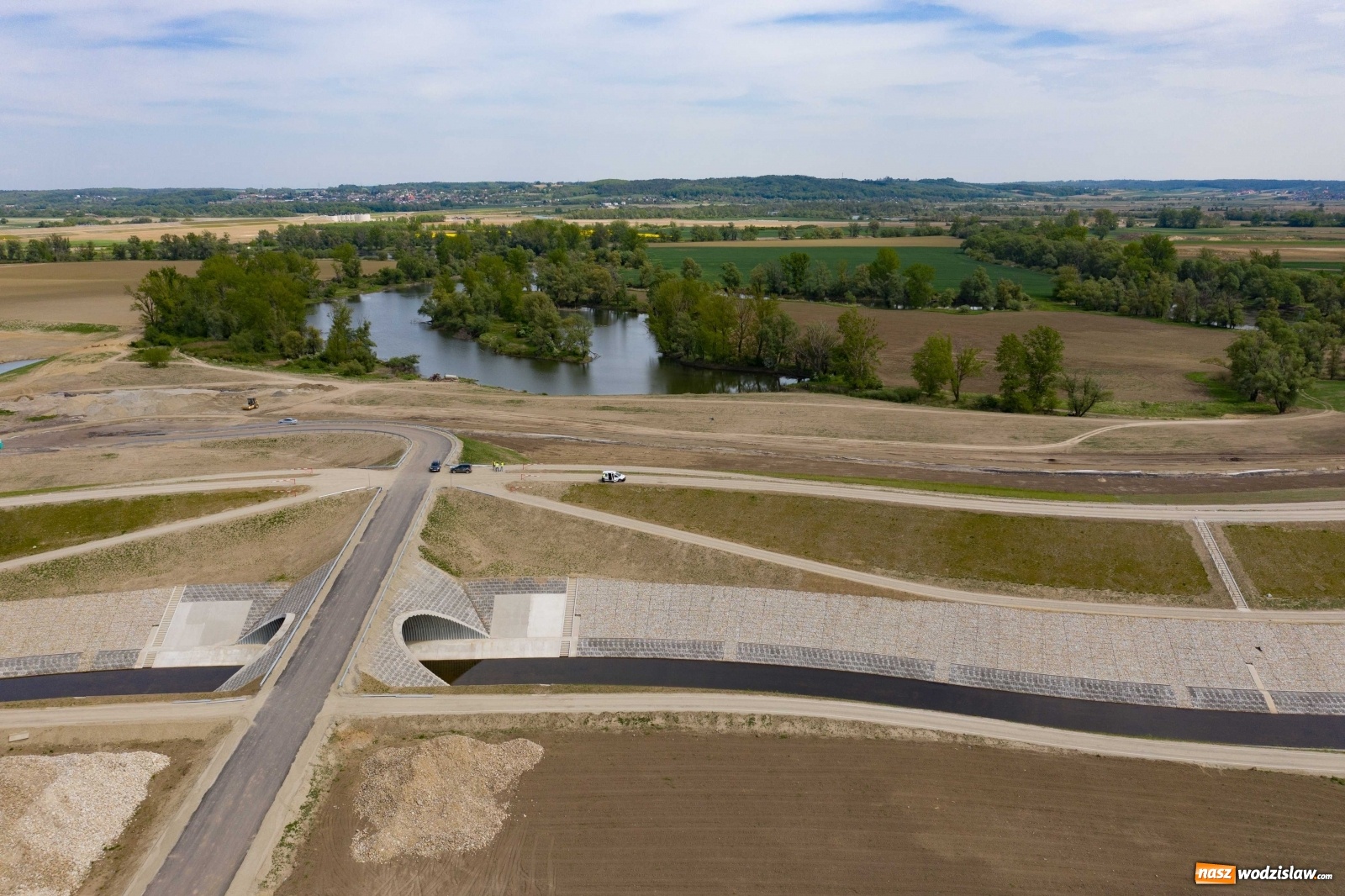 Zdjęcie w galerii na portalu naszwodzislaw.com: Mało znane fakty dotyczące zbiornika Racibórz [FOTO i WIDEO z lotu ptaka] wiadomości z regionu
