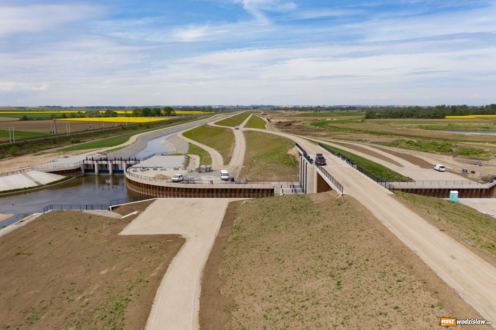 Zdjęcie w galerii na portalu naszwodzislaw.com: Mało znane fakty dotyczące zbiornika Racibórz [FOTO i WIDEO z lotu ptaka] wiadomości z regionu