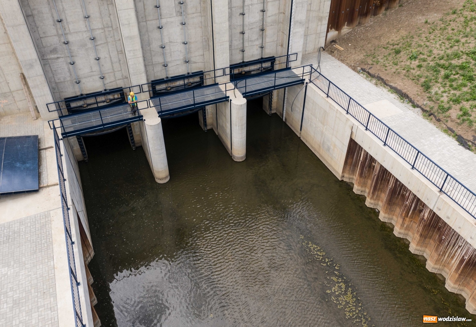 Zdjęcie w galerii na portalu naszwodzislaw.com: Mało znane fakty dotyczące zbiornika Racibórz [FOTO i WIDEO z lotu ptaka] wiadomości z regionu
