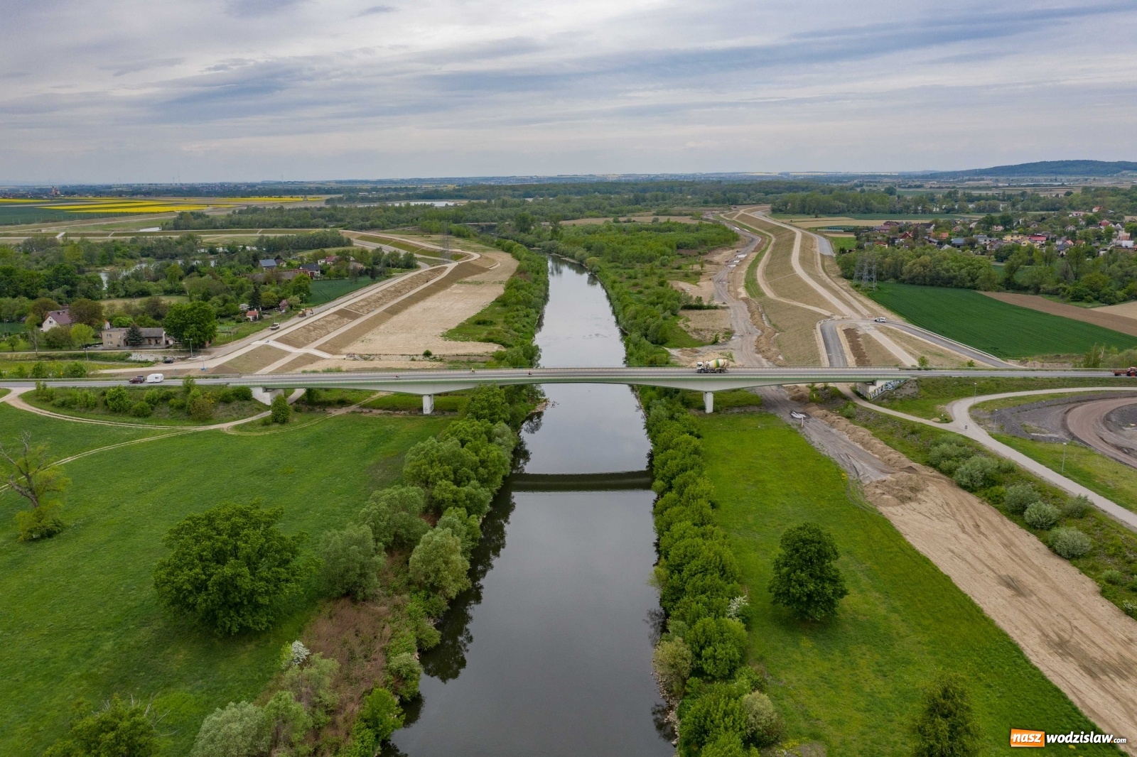 Zdjęcie w galerii na portalu naszwodzislaw.com: Mało znane fakty dotyczące zbiornika Racibórz [FOTO i WIDEO z lotu ptaka] wiadomości z regionu