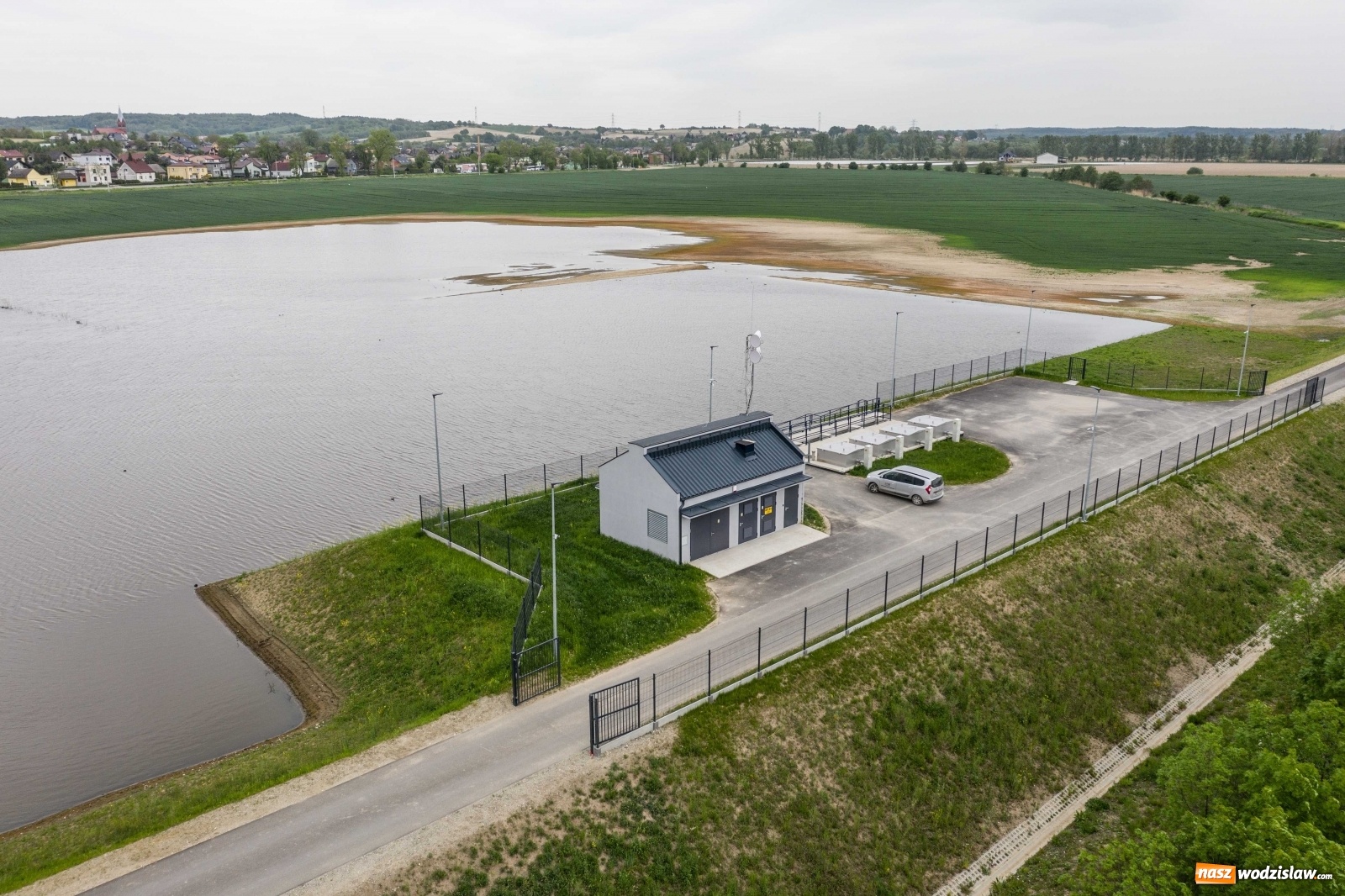 Zdjęcie w galerii na portalu naszwodzislaw.com: Mało znane fakty dotyczące zbiornika Racibórz [FOTO i WIDEO z lotu ptaka] wiadomości z regionu