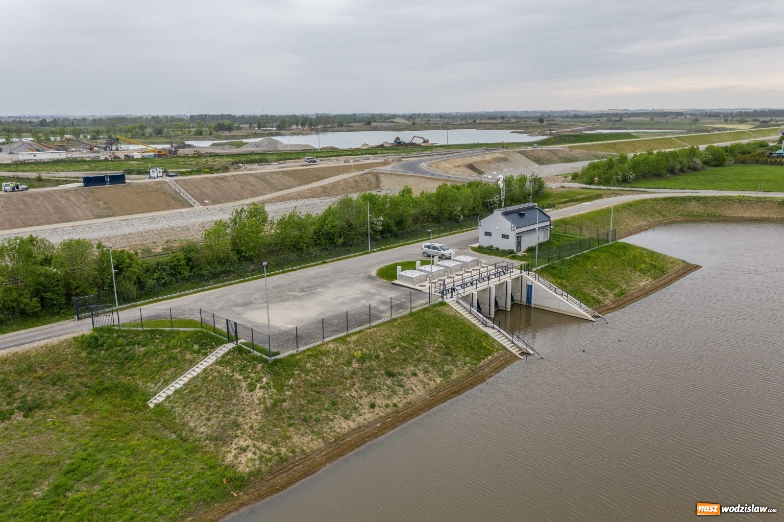 Zdjęcie w galerii na portalu naszwodzislaw.com: Mało znane fakty dotyczące zbiornika Racibórz [FOTO i WIDEO z lotu ptaka] wiadomości z regionu