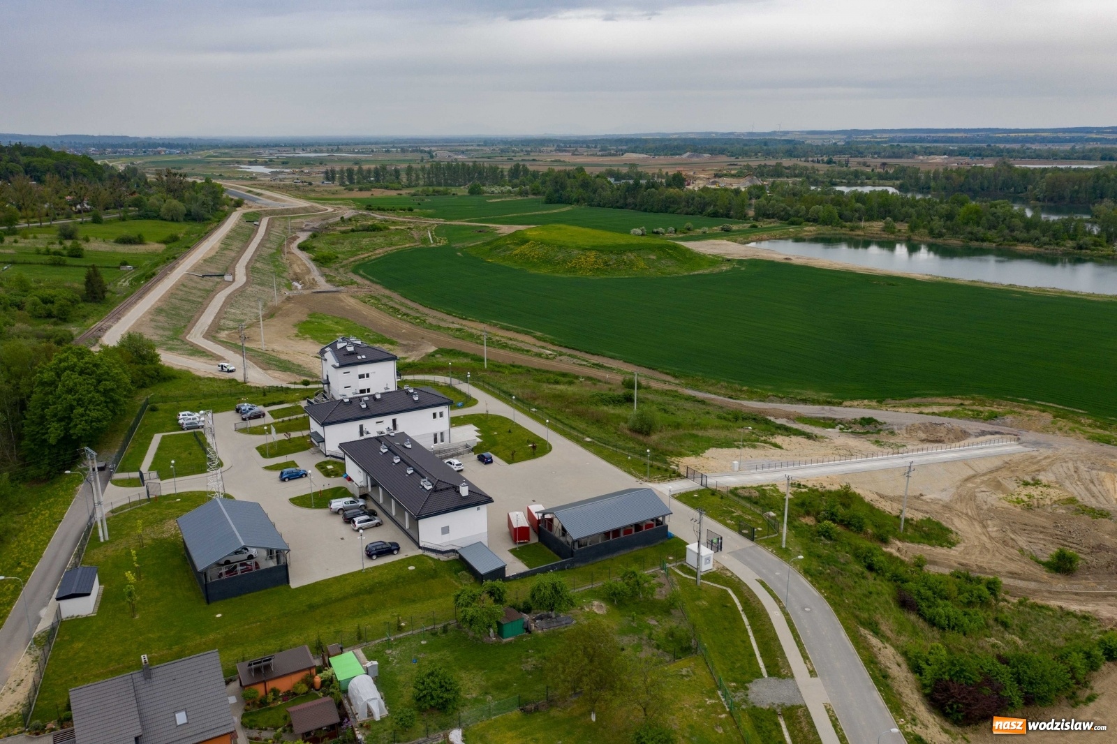 Zdjęcie w galerii na portalu naszwodzislaw.com: Mało znane fakty dotyczące zbiornika Racibórz [FOTO i WIDEO z lotu ptaka] wiadomości z regionu