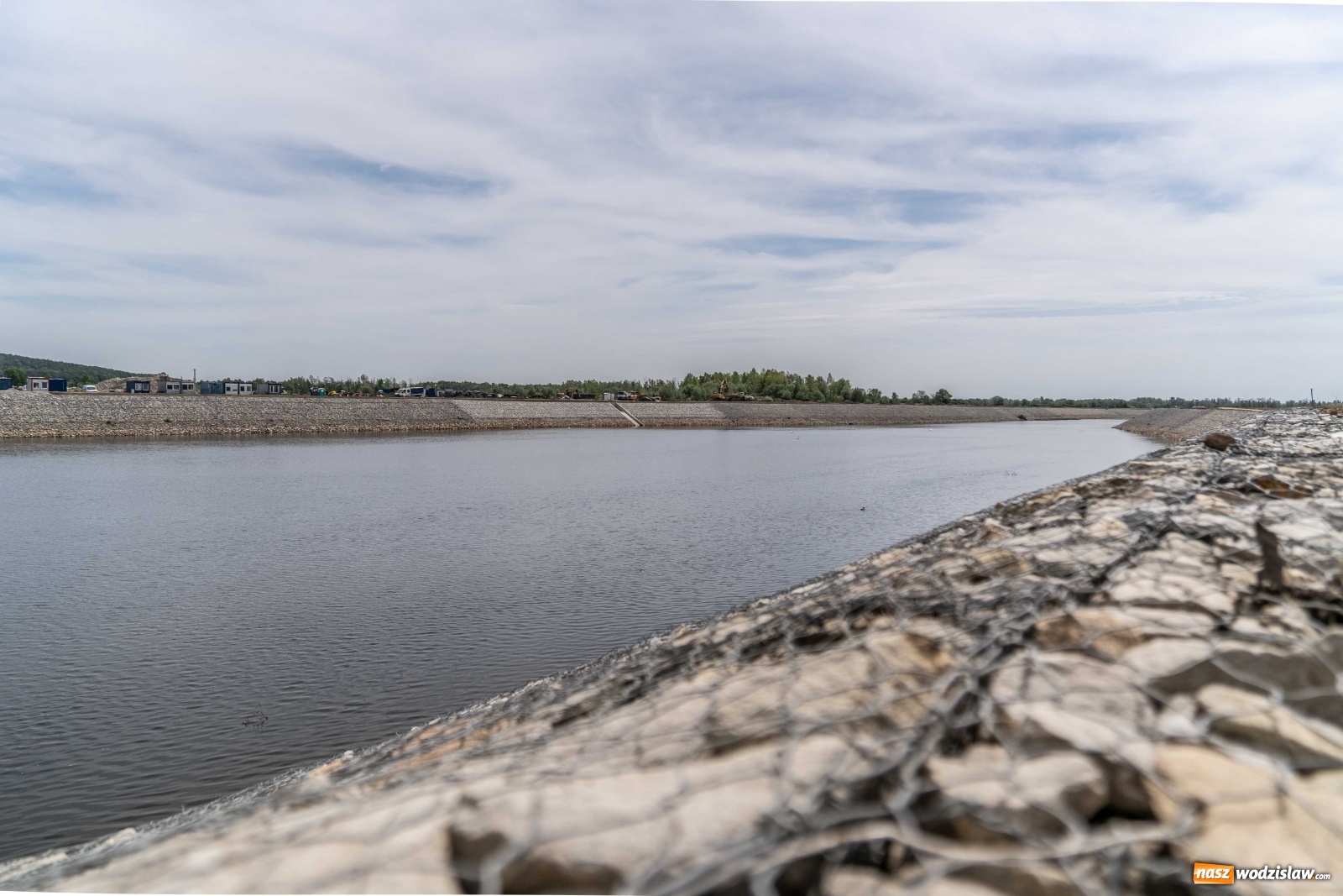 Zdjęcie w galerii na portalu naszwodzislaw.com: Mało znane fakty dotyczące zbiornika Racibórz [FOTO i WIDEO z lotu ptaka] wiadomości z regionu