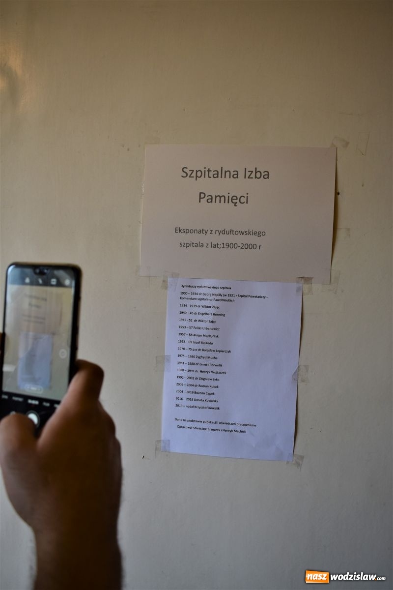 Zdjęcie w galerii na portalu naszwodzislaw.com: Szpitalna Izba Pamięci pod rządami Towarzystwa Miłośników Rydułtów [FOTO] wiadomości z regionu