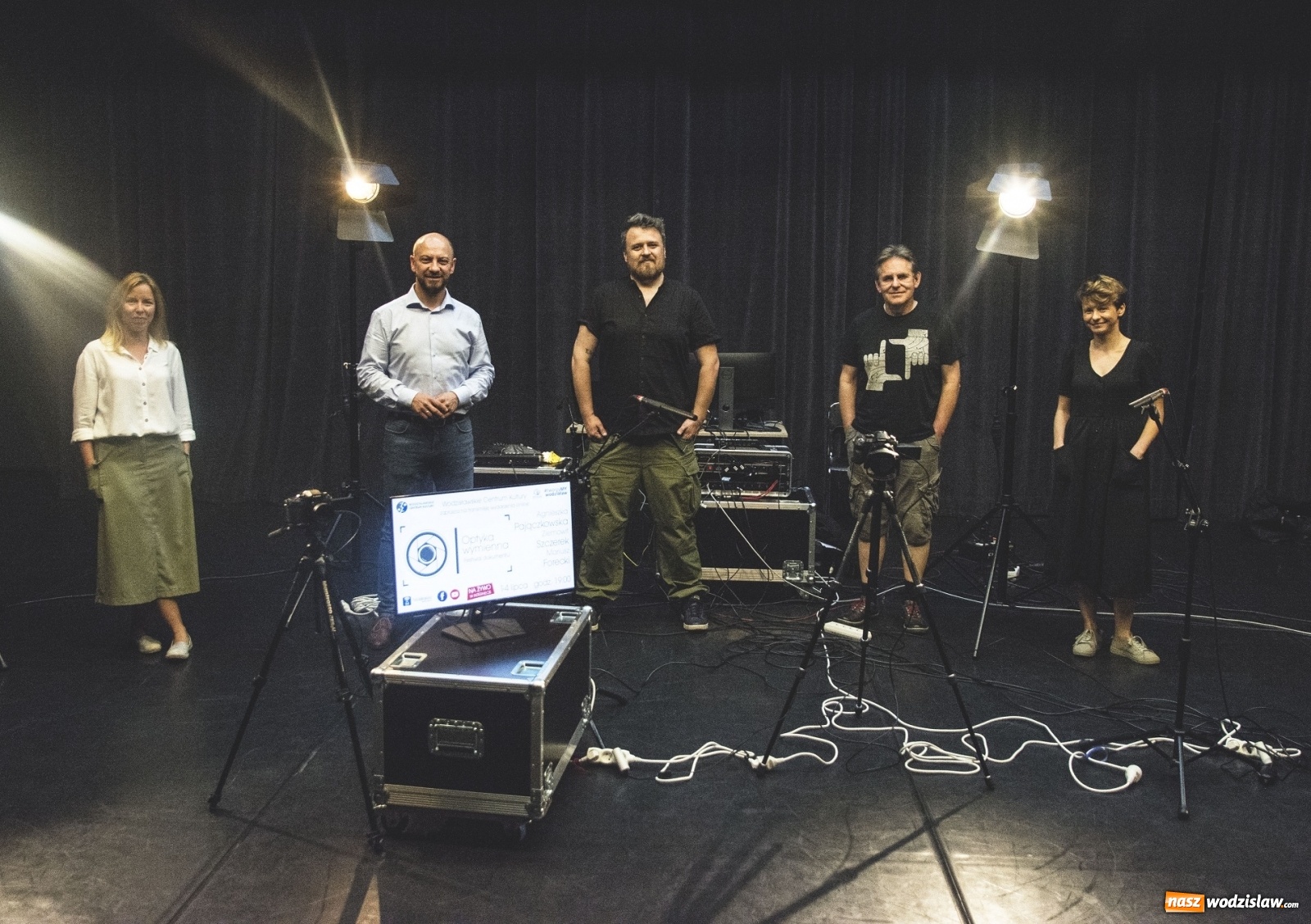 Zdjęcie w galerii na portalu naszwodzislaw.com: W WCK dyskutowali o człowieku w przestrzeni wiadomości z regionu