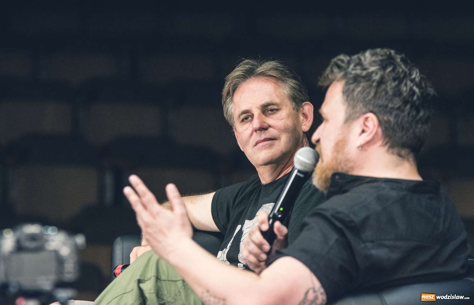 Zdjęcie w galerii na portalu naszwodzislaw.com: W WCK dyskutowali o człowieku w przestrzeni wiadomości z regionu