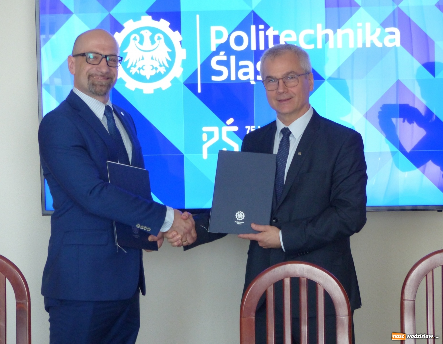 Zdjęcie w galerii na portalu naszwodzislaw.com: Politechnika Śląska zacieśnia współpracę z PGW Wody Polskie wiadomości z regionu