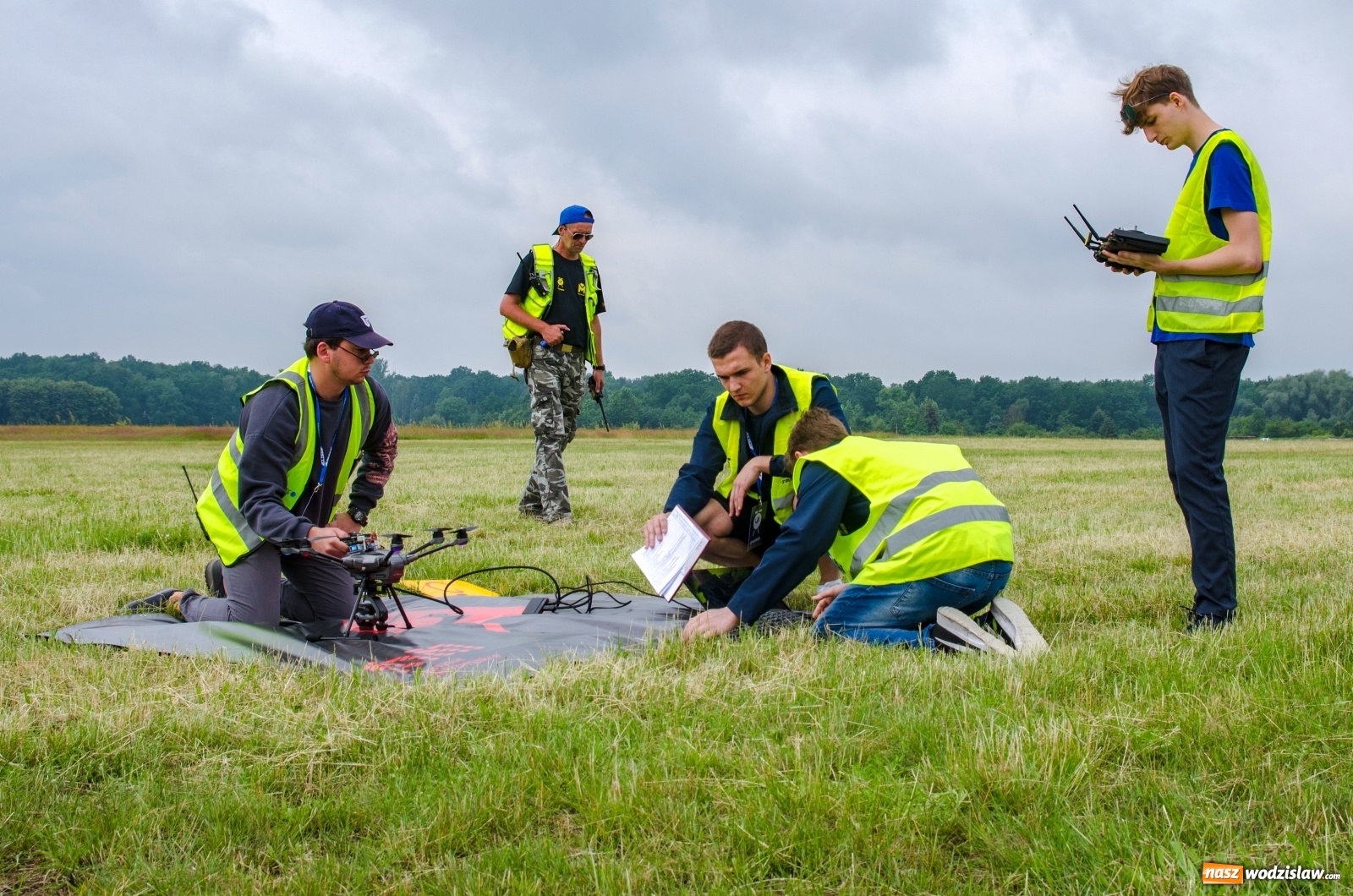 Zdjęcie w galerii na portalu naszwodzislaw.com: Drony z Politechniki Śląskiej dla bezpieczeństwa ruchu drogowego i ochrony klimatu wiadomości z regionu