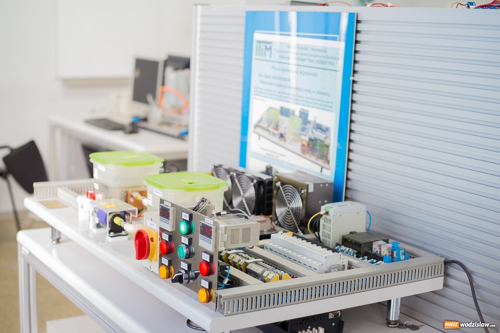 Zdjęcie w galerii na portalu naszwodzislaw.com: Automatyka i Robotyka. Bezpłatne studia inżynierskie w PWSZ w Raciborzu wiadomości z regionu