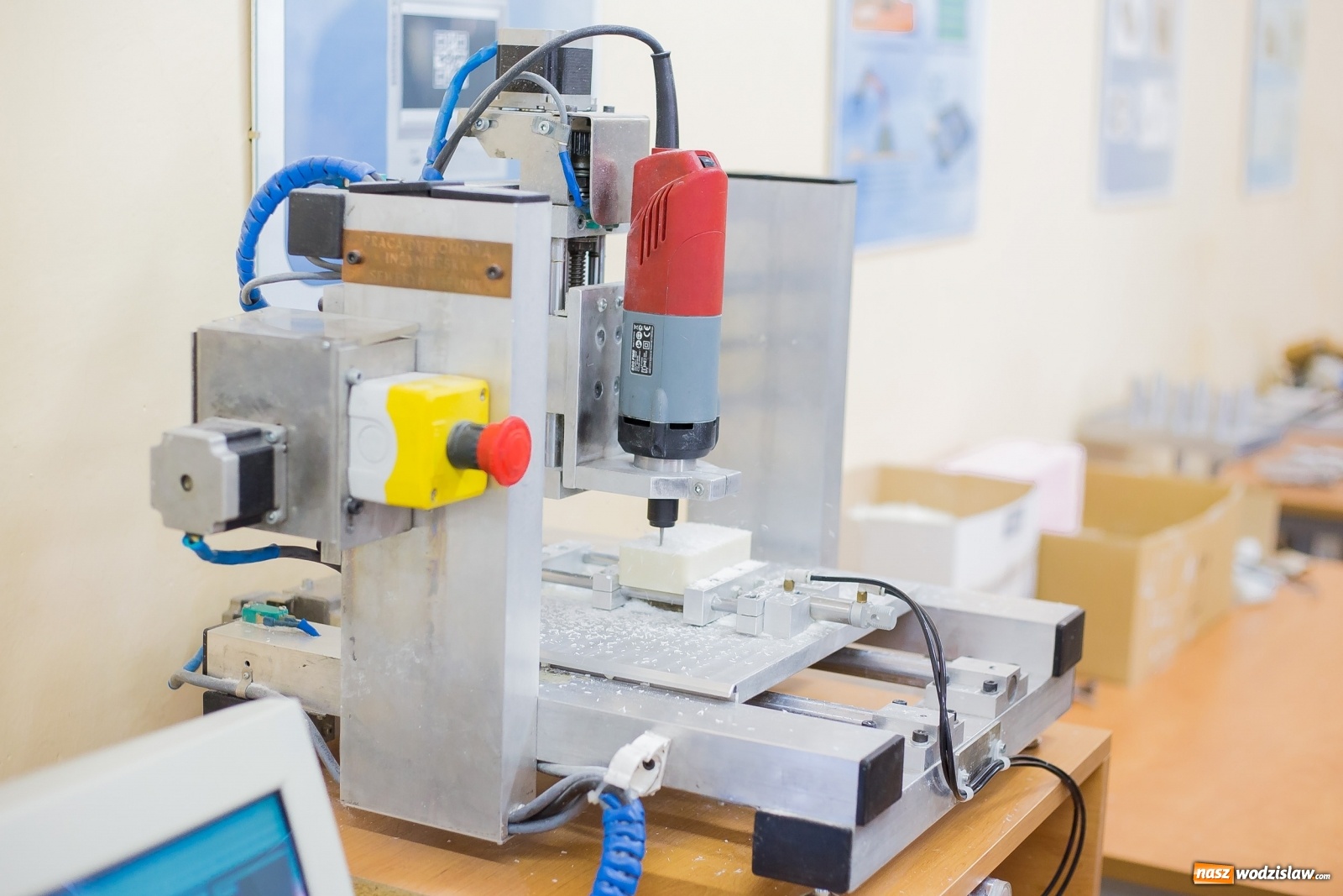 Zdjęcie w galerii na portalu naszwodzislaw.com: Automatyka i Robotyka. Bezpłatne studia inżynierskie w PWSZ w Raciborzu wiadomości z regionu