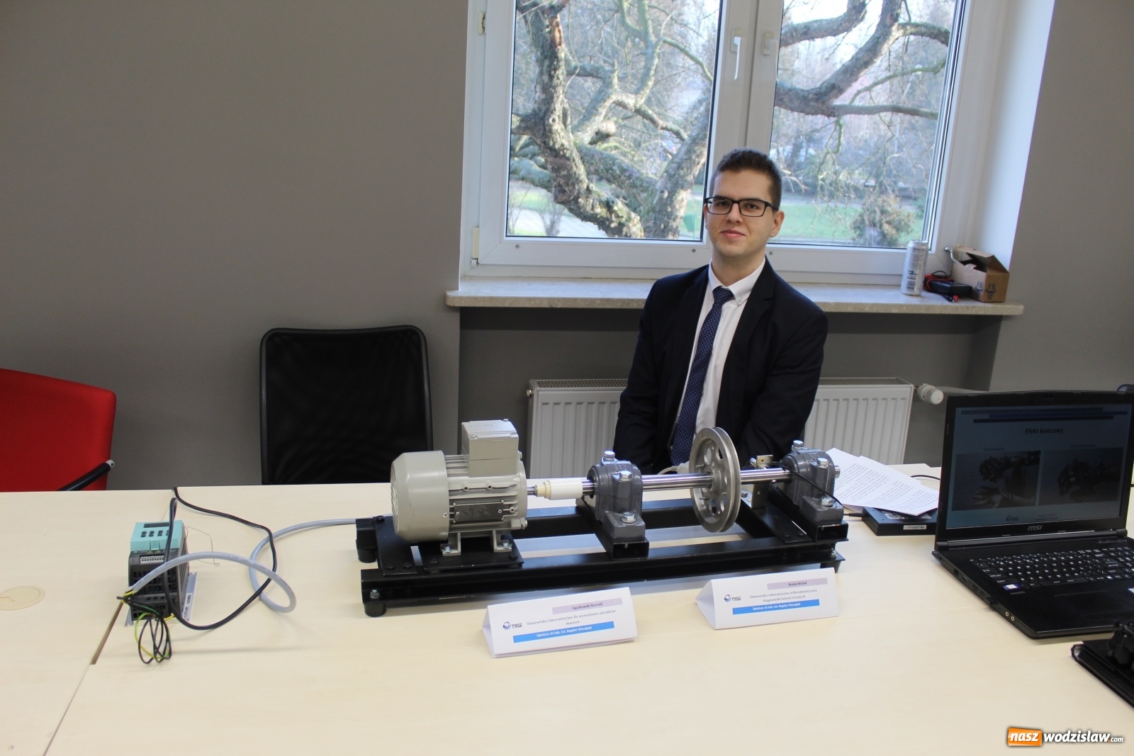 Zdjęcie w galerii na portalu naszwodzislaw.com: Automatyka i Robotyka. Bezpłatne studia inżynierskie w PWSZ w Raciborzu wiadomości z regionu