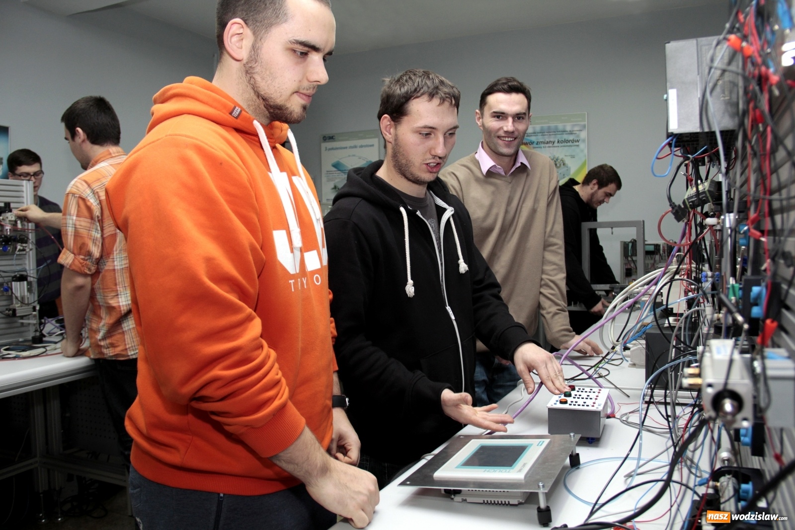 Zdjęcie w galerii na portalu naszwodzislaw.com: Automatyka i Robotyka. Bezpłatne studia inżynierskie w PWSZ w Raciborzu wiadomości z regionu