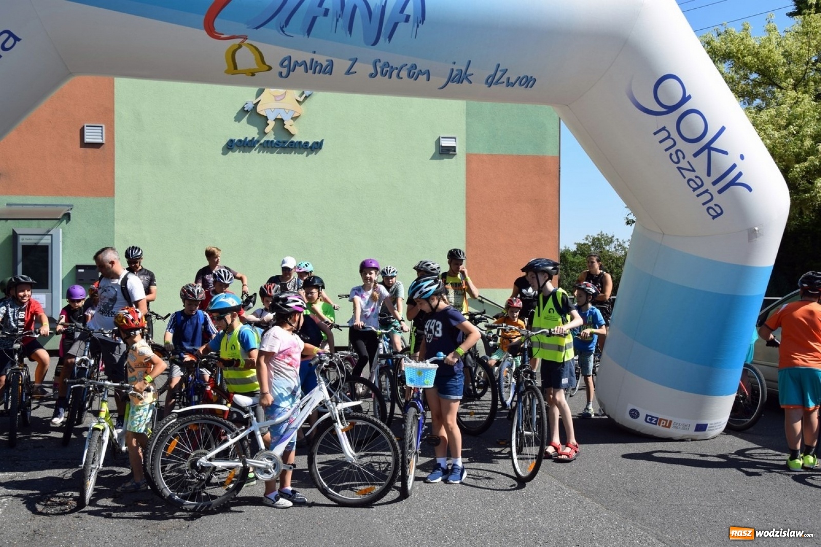 Zdjęcie w galerii na portalu naszwodzislaw.com: Udany wakacyjny rajd rowerowy z mszańskim GOKiR [FOTO] wiadomości z regionu