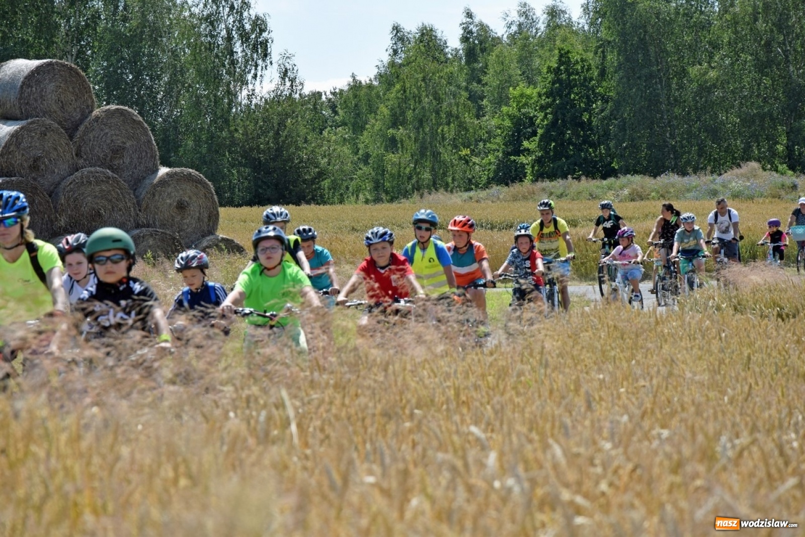 Zdjęcie w galerii na portalu naszwodzislaw.com: Udany wakacyjny rajd rowerowy z mszańskim GOKiR [FOTO] wiadomości z regionu