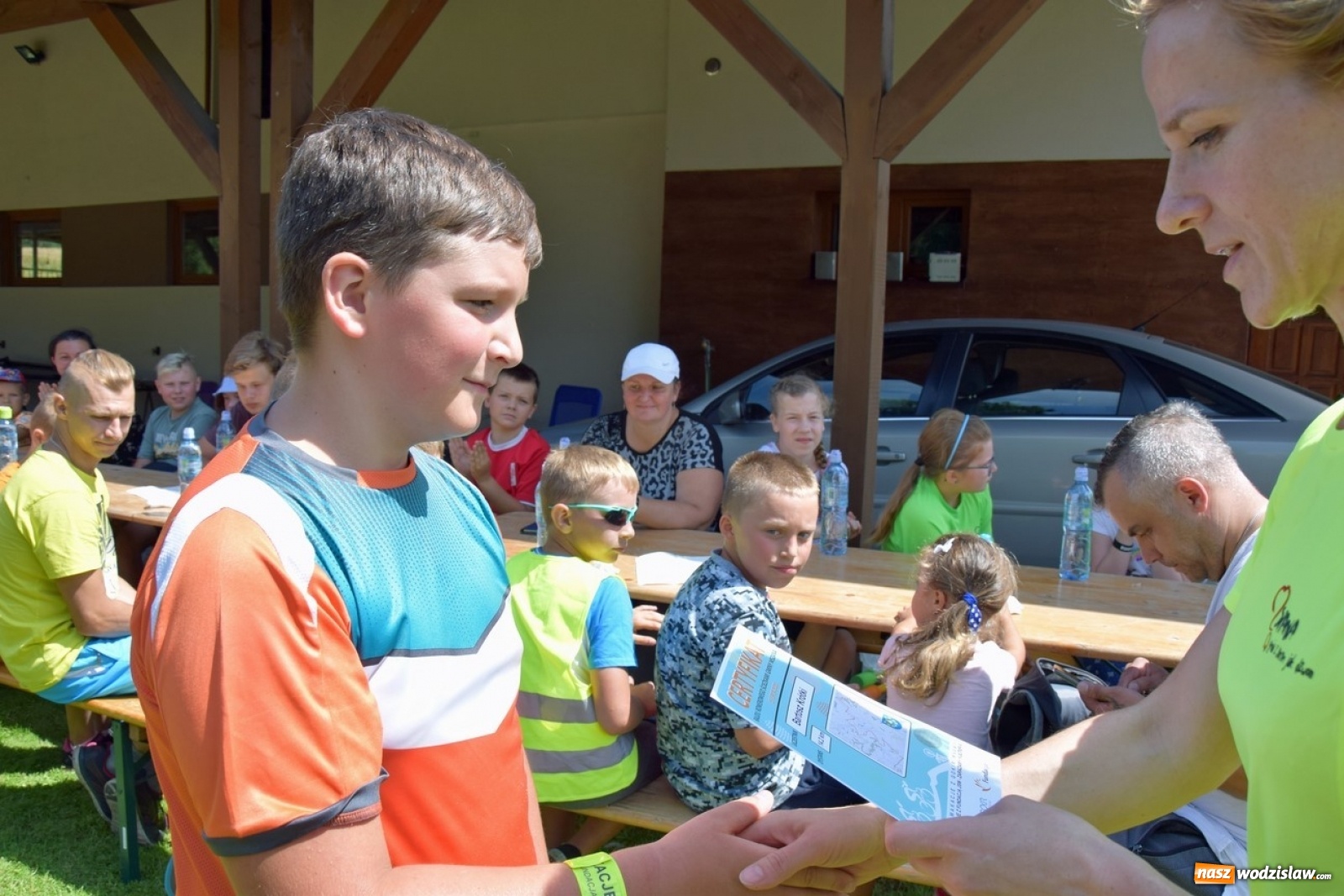 Zdjęcie w galerii na portalu naszwodzislaw.com: Udany wakacyjny rajd rowerowy z mszańskim GOKiR [FOTO] wiadomości z regionu