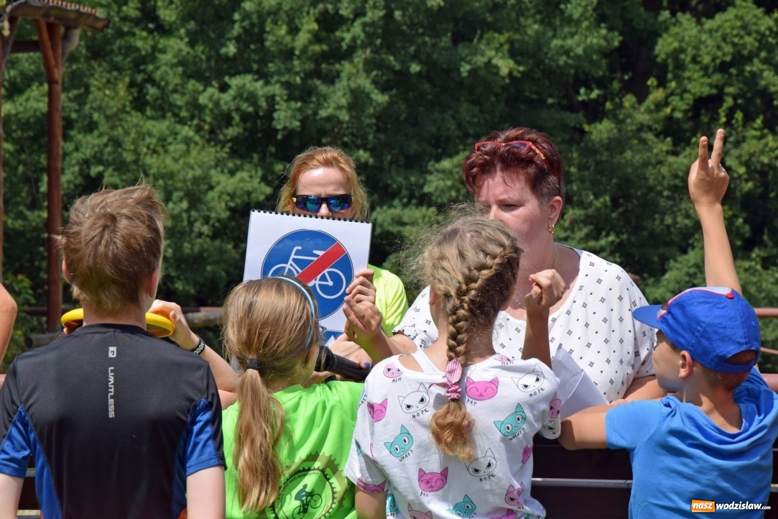 Zdjęcie w galerii na portalu naszwodzislaw.com: Udany wakacyjny rajd rowerowy z mszańskim GOKiR [FOTO] wiadomości z regionu
