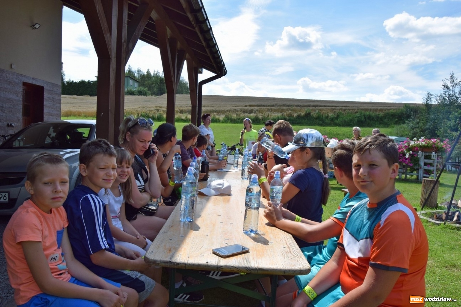 Zdjęcie w galerii na portalu naszwodzislaw.com: Udany wakacyjny rajd rowerowy z mszańskim GOKiR [FOTO] wiadomości z regionu