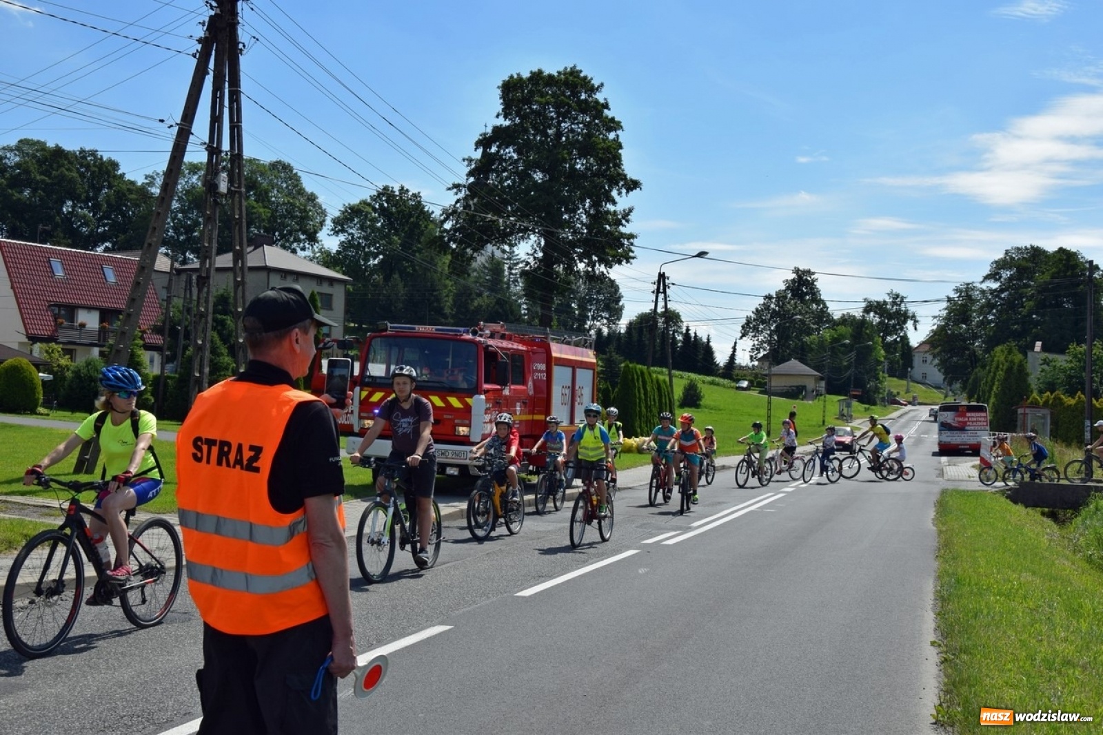 Zdjęcie w galerii na portalu naszwodzislaw.com: Udany wakacyjny rajd rowerowy z mszańskim GOKiR [FOTO] wiadomości z regionu
