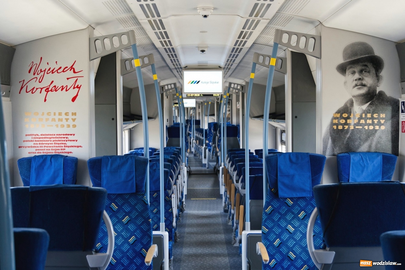 Zdjęcie w galerii na portalu naszwodzislaw.com: Drugi złoty pociąg Kolei Śląskich wiadomości z regionu