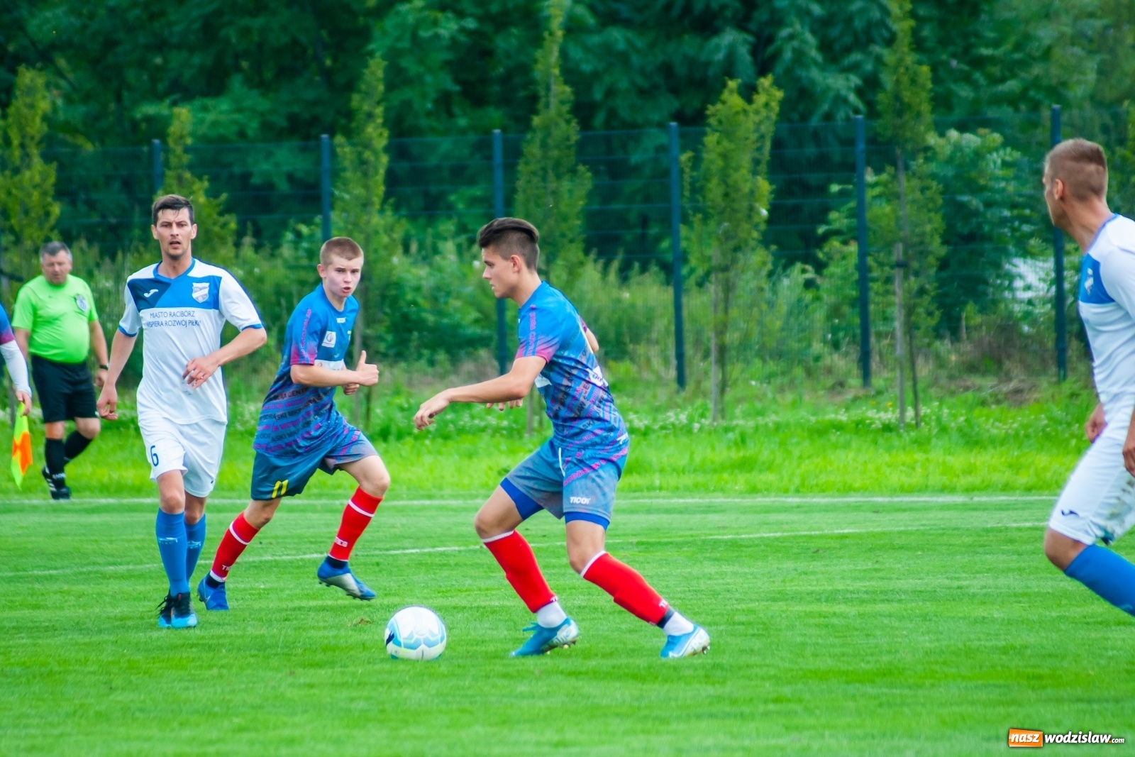 Zdjęcie w galerii na portalu naszwodzislaw.com: Bez bramek w sparingowym starciu Odry Centrum z Unią Racibórz [FOTO] wiadomości z regionu