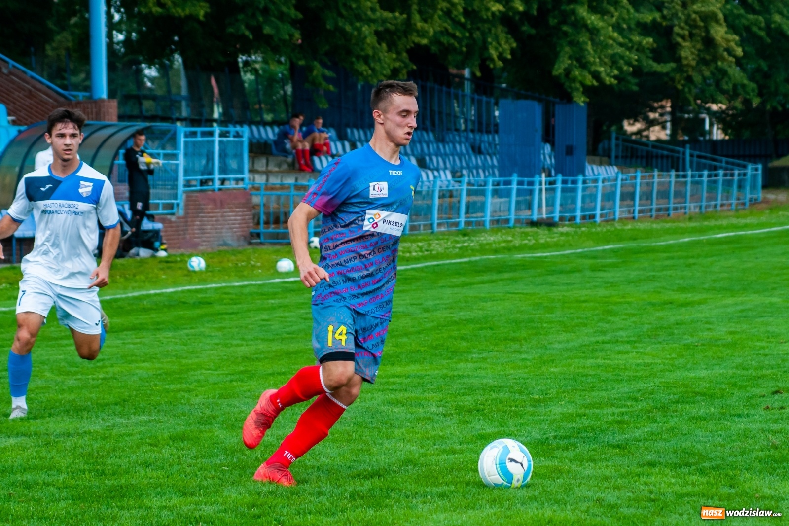 Zdjęcie w galerii na portalu naszwodzislaw.com: Bez bramek w sparingowym starciu Odry Centrum z Unią Racibórz [FOTO] wiadomości z regionu