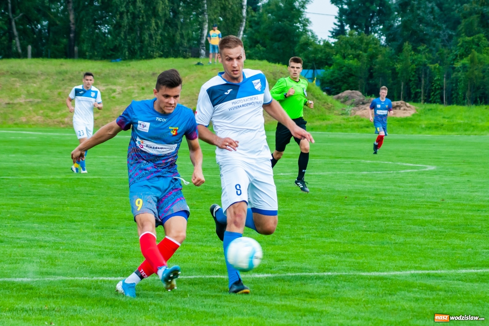 Zdjęcie w galerii na portalu naszwodzislaw.com: Bez bramek w sparingowym starciu Odry Centrum z Unią Racibórz [FOTO] wiadomości z regionu