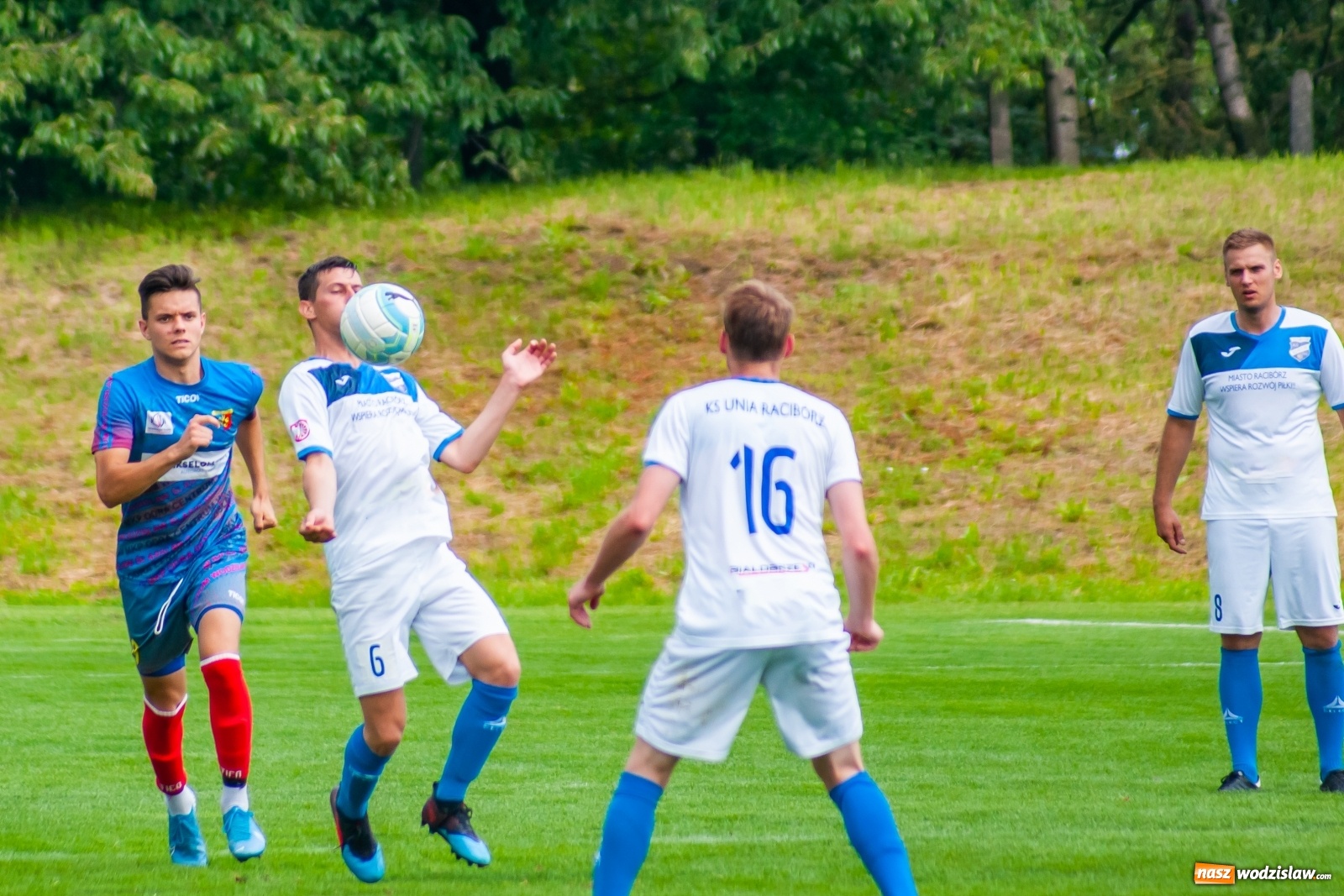 Zdjęcie w galerii na portalu naszwodzislaw.com: Bez bramek w sparingowym starciu Odry Centrum z Unią Racibórz [FOTO] wiadomości z regionu
