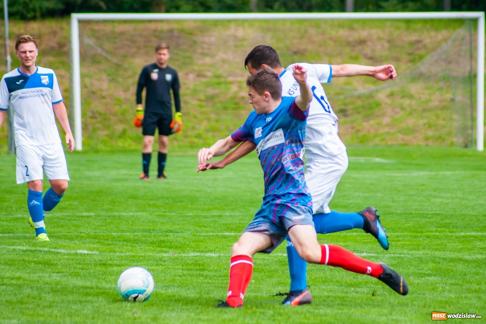 Zdjęcie w galerii na portalu naszwodzislaw.com: Bez bramek w sparingowym starciu Odry Centrum z Unią Racibórz [FOTO] wiadomości z regionu