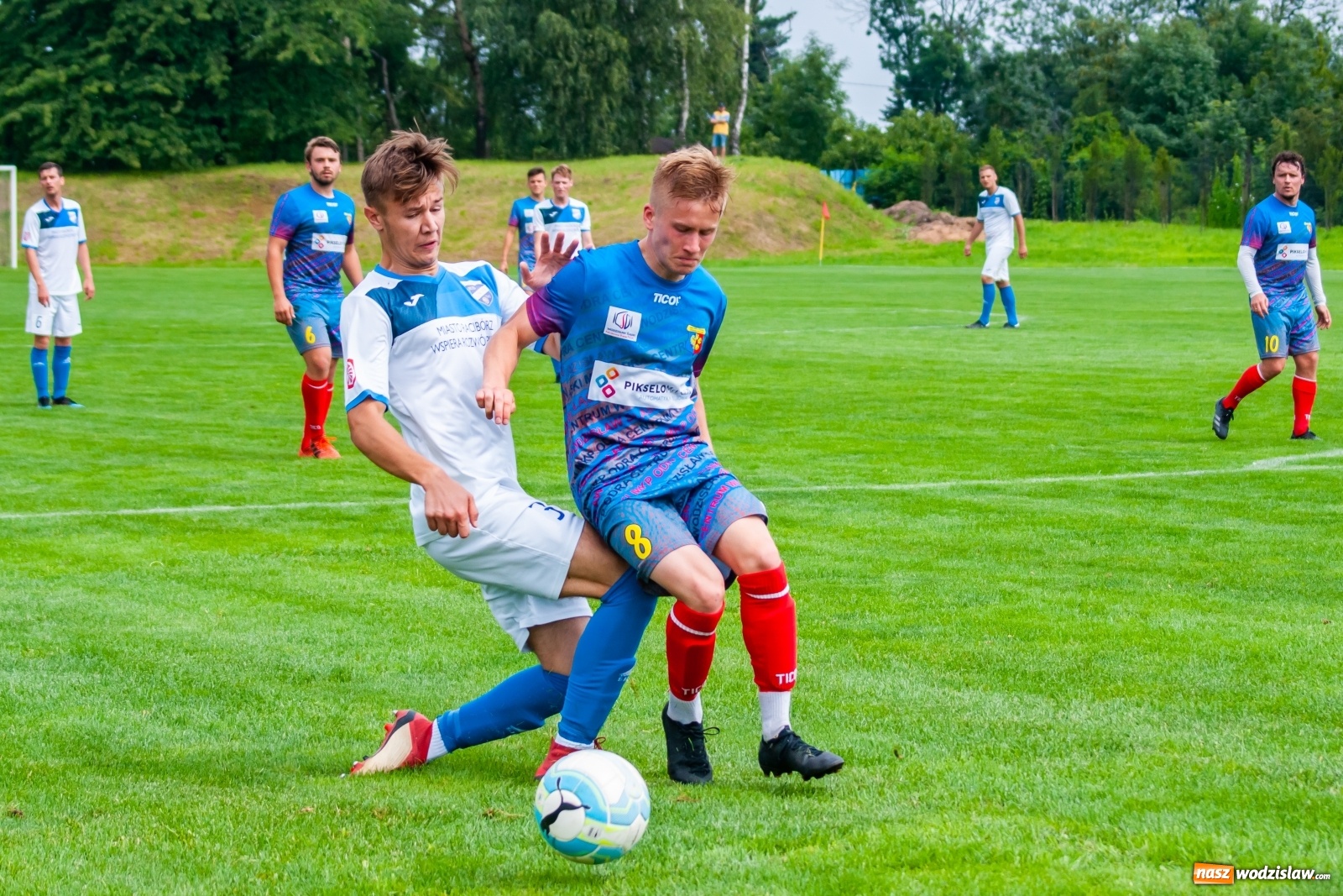 Zdjęcie w galerii na portalu naszwodzislaw.com: Bez bramek w sparingowym starciu Odry Centrum z Unią Racibórz [FOTO] wiadomości z regionu